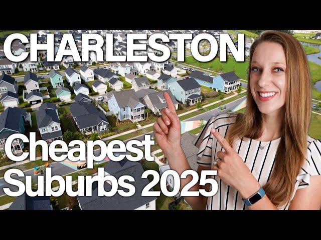 Cheapest Homes near Charleston SC! Top 5 AFFORDABLE Charleston Suburbs [2025]