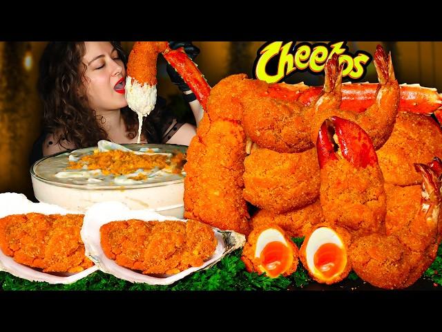 Cheese Cheetos King Crab Seafood Mukbang | Insane Flavor Combo You Won't Believe!