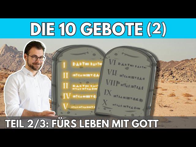 Die 10 Gebote erklärt – Teil 2: Marienverehrung & Blasphemie