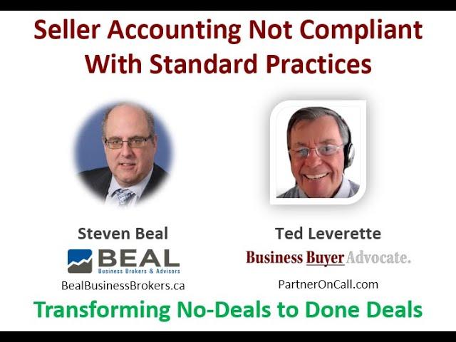Seller Accounting Not Compliant With Standard Practices -- Ted Leverette and Steven Beal
