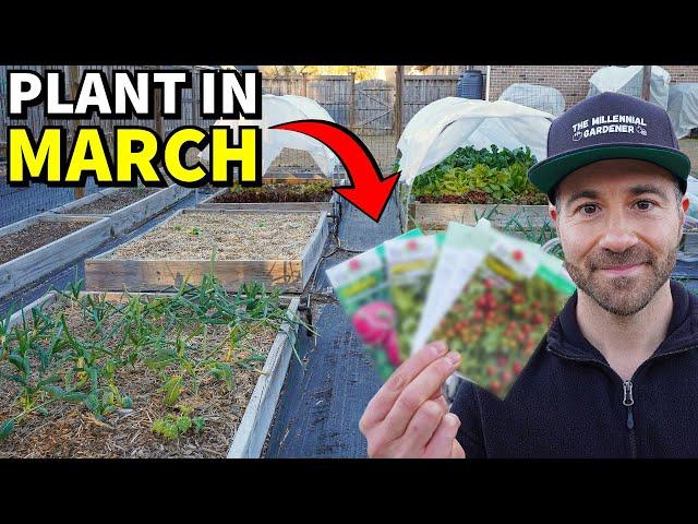 48 Veggies You Can Plant In March RIGHT NOW!