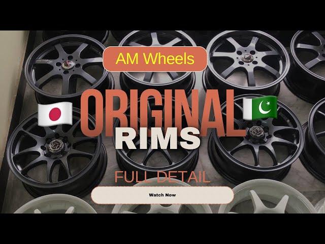 Alloy rims price in Pakistan | Kabli / Japani Alloy Rims for sale in Pakistan | Branded Alloy Wheels