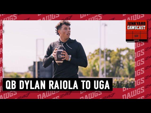 BREAKING NEWS: Georgia lands 5-star QB Dylan Raiola | Junkyard Dawgcast