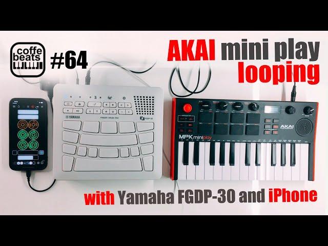 CoffeBeats #64 - Akai mini play and Yamaha FGDP-30 live looping