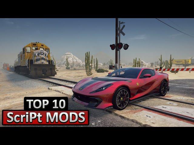 TOP 10 Script MODS for GTA 5 (2024) | Best scripts mods GTA V