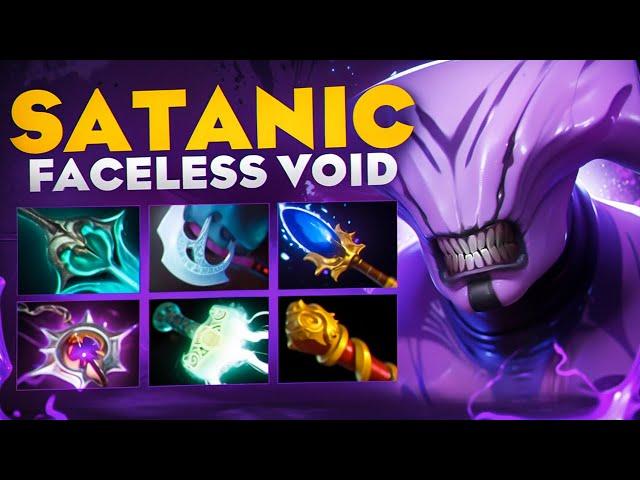 Satanic НА ВОЙДЕ ПОКАЗАЛ ВСЮ СИЛУ ГЕРОЯ| Faceless Void 7.36c