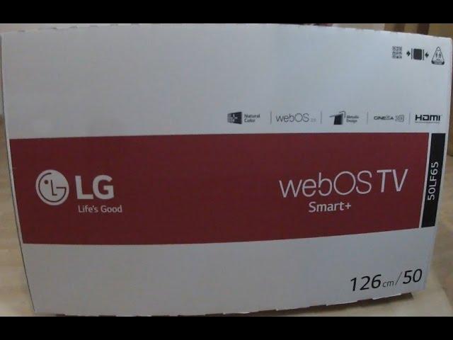 GoPro: Unboxing LG 50LF652V 3D LED Smart TV