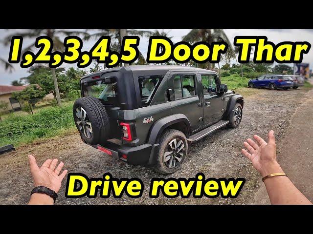 Mahindra Thar Roxx 5 Door Diesel Manual 4x4 Drive Review @Aayushssm