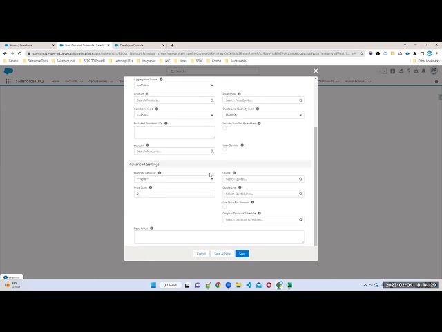 Video23 Salesforce CPQ Discount Schedule Part1