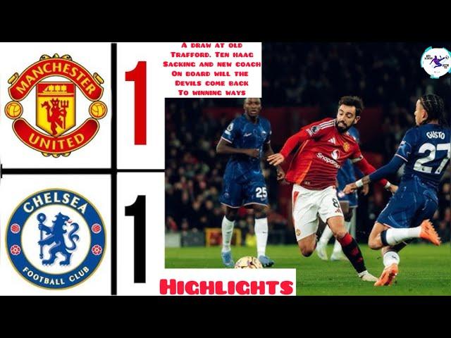 HIGHLIGHTS |Man Utd 1-1 Chelsea | PREMIER LEAGUE | Matchweek 10