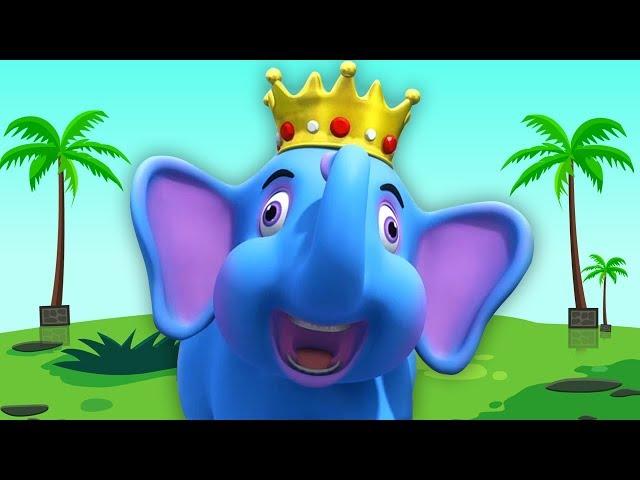 Hathi Raja Kahan Chale | हाथी राजा कहाँ चले | Kids Channel India | Hindi Rhymes | Bal Geet In Hindi