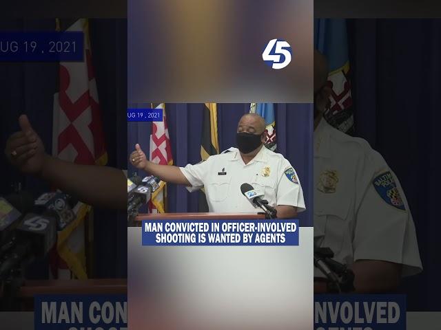 Man convicted of gun crime in officer involved shooting wanted by federal agents