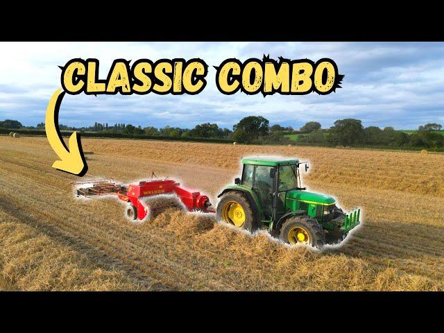 CLASSIC WELGER SMALL SQUARE BALER | old school farming