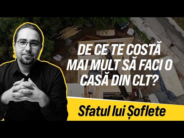 De ce te costă mai mult să faci o casă din CLT?