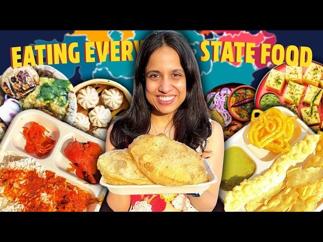 I Ate EVERY STATE'S FAVORITE FOOD in 24 Hours 