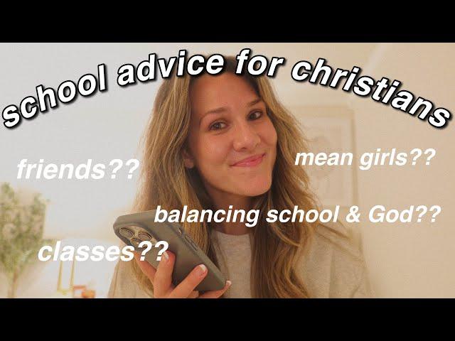 BACK TO SCHOOL TIPS FOR CHRISTIAN TEENAGERS 