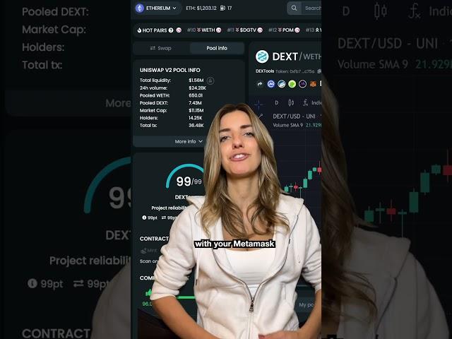 Swap tokens on DEXTools QUICK and EASY!