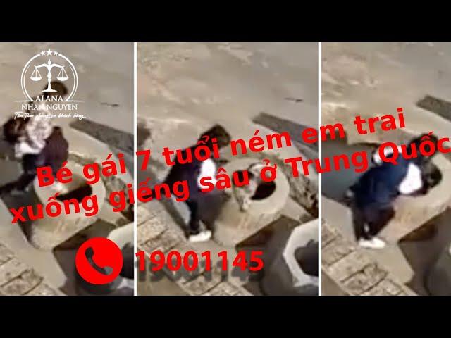 Bé gái 7 tuổi ném em trai xuống giếng sâu ở Trung Quốc