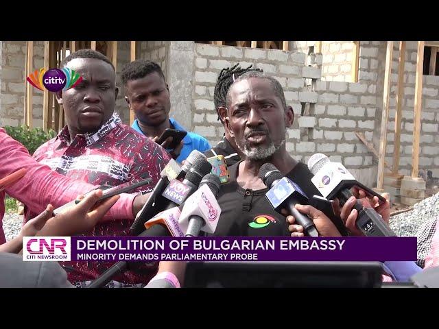 Ablakwa demands probe into demolition of Bulgarian Embassy facility in Accra