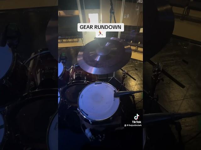 Happy Sunday ! Gear Rundown ! #drums #drummer #drumcam #fypシ #instadrummer #drummers