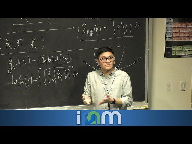 Oliver Tse - Gradient Structures from Classical to Quantum, Part 1 of 3 - IPAM at UCLA