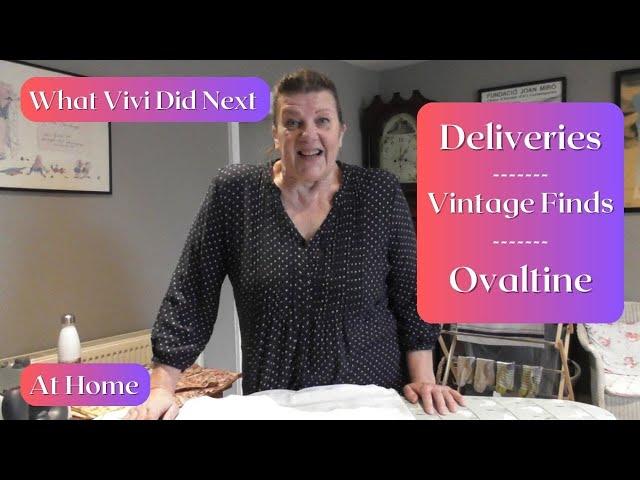 At Home: Deliveries, vintage finds & Ovaltine