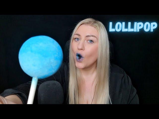 ASMR  LOLLIPOP EATING SOUNDS FOR SLEEP 