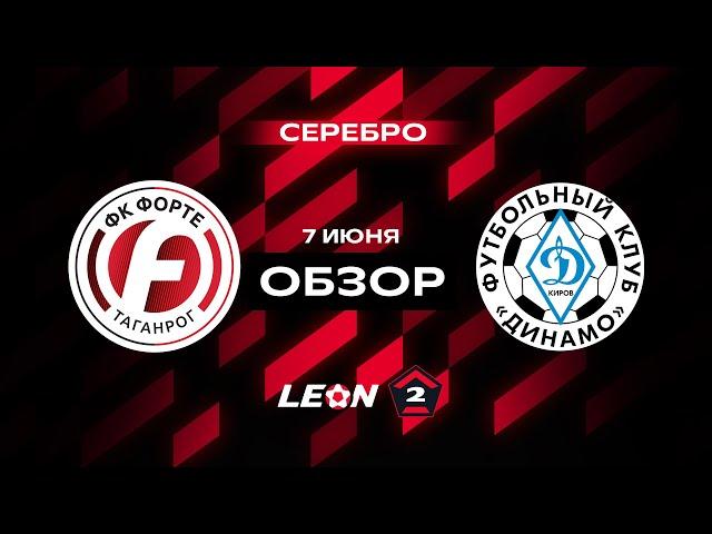 Обзор матча «Форте» — «Динамо (Киров)» | 17 тур LEON-Второй Лиги А
