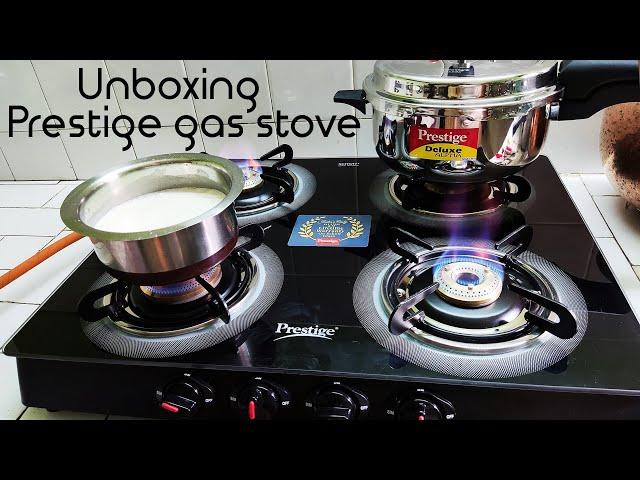 Prestige gas stove Unboxing || New Model Stove || Kondas Kitchen by Kumari