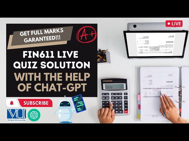 FIN611 LIVE VU QUIZ 1| Get Full Marks Guaranteed ️ |  Hack  Quiz Firewall | Virtual University 