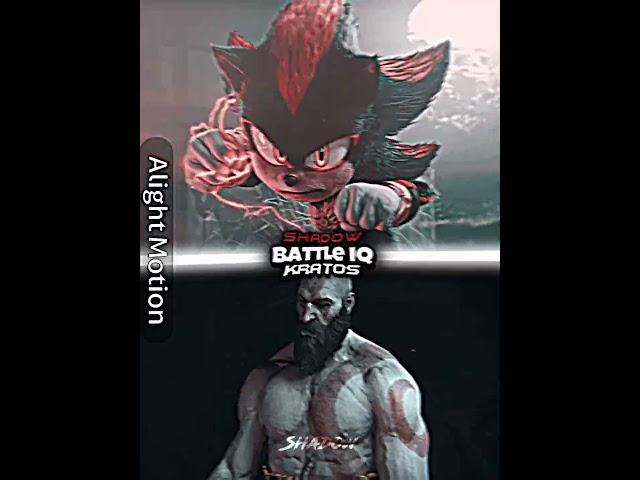 Shadow VS Kratos | #vsbattle #edit #sonic #videogames #shadow #kratos #godofwar #fyp #1v1 #viral