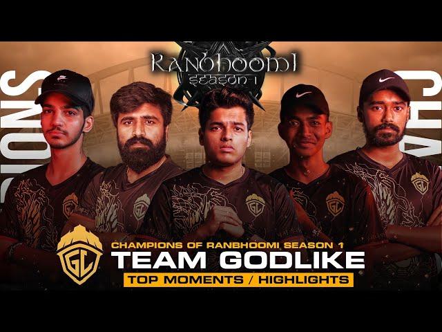 Team Godlike Top Moments & Clutches | Ranbhoomi Champions - Upthrust Esports