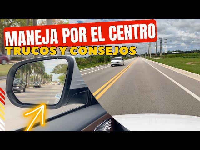 COMO MANEJAR TU AUTO POR EL CENTRO DEL CARRIL.TÉCNICAS DE MANEJO PARA NUEVOS CONDUCTORES.