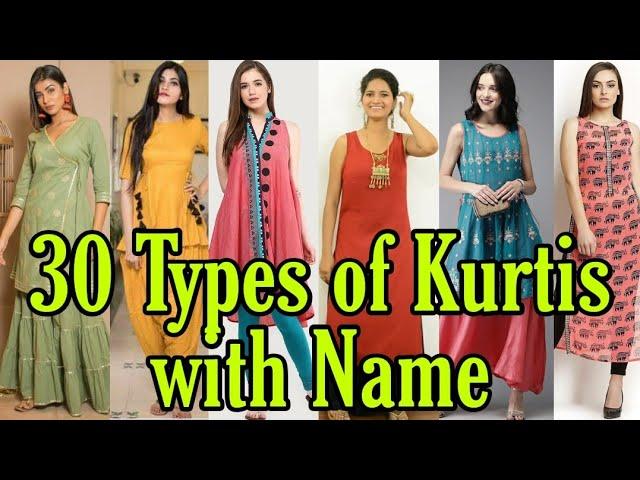 Top 30 designer kurti 2020  Types of Kurti for girls  Latest Kurti Design 2020  Latest Kurti name