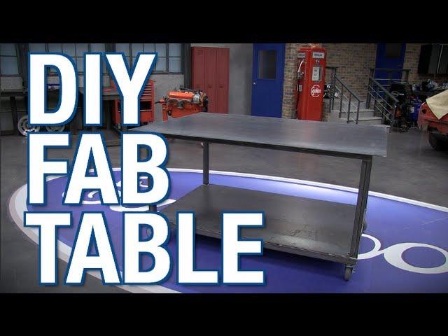 DIY Welding & Fab Table with MIG Welder and Plasma Cutter from Eastwood
