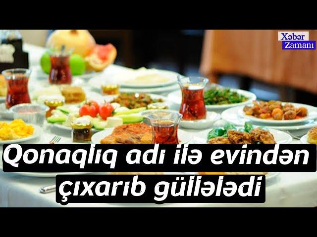 Qonaqlıq adı ilə evindən çıxarıb güllələdi-Xəbər Zamanı