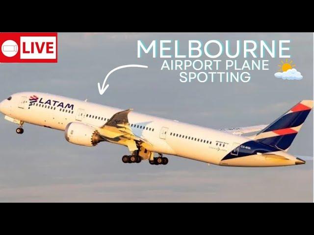 LIVE EARLY MORNING ARRIVALS AT Melbourne Airport (MEL/YMML)