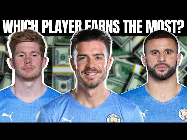 The Highest Paid Manchester City Players