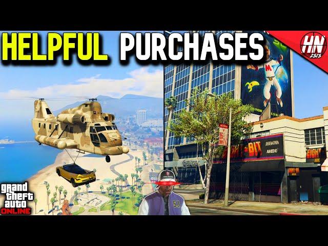 10 MOST HELPFUL Things You CAN BUY In GTA Online