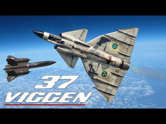 Saab Viggen Multirole Combat Aircraft | An Aircraft That Could Radarlock The SR-71 Blackbird