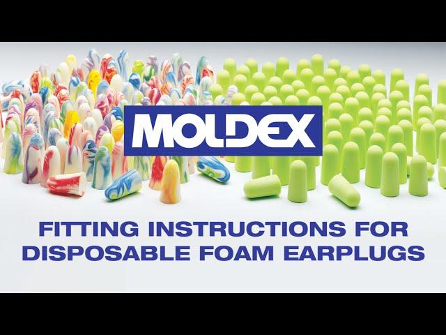 Foam Earplug Fitting Instructions