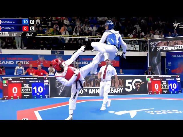 Cj Nickolas - Best Taekwondo Fight || 10 Best Fight || Highlights