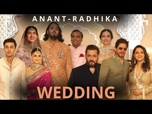 Anant Ambani and Radhika Merchant's Wedding celebration