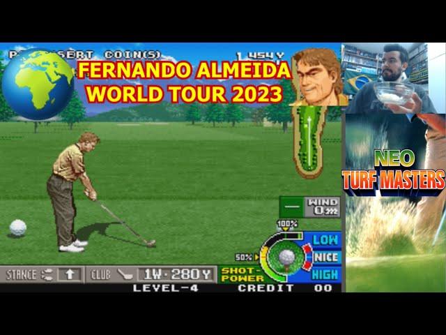 FERNANDO ALMEIDA WORLD TOUR 2023  Neo Turf Masters (NEOGEO) - Gameplay en Español