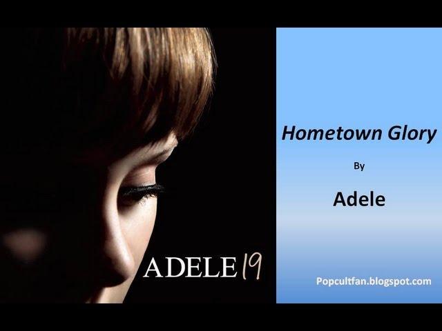 Adele - Hometown Glory (Lyrics)