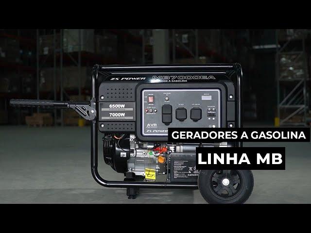 Geradores a Gasolina Linha MB - ZS Power | MGL do Brasil