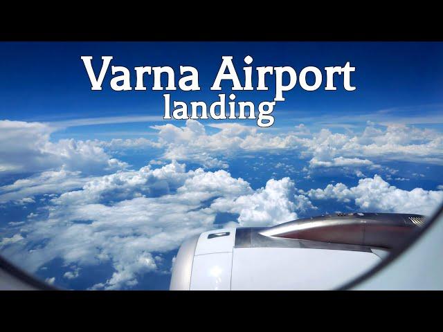 Varna Airport (VAR) - Aircraft Landing - Explore Bulgaria in 4K