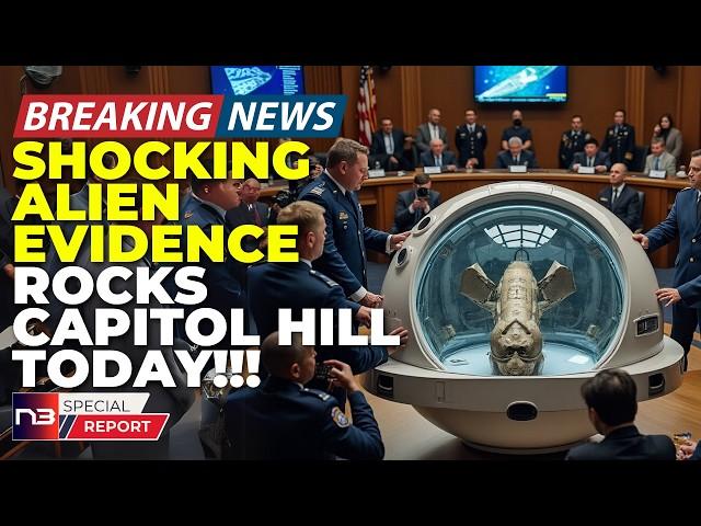 BREAKING: The Most Shocking UFO Evidence Is Being Shown To Congress Right Now And It's Totally Wild