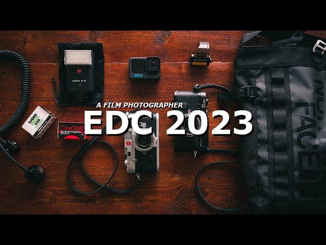 What's In A Film Photographer's Camera Bag? // EDC 2023