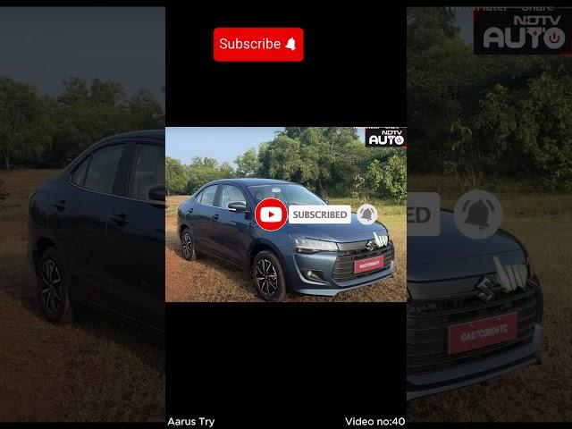 New MaruthiSwift Dzire with 5-STAR SAFETY Rating!Aarus try|Car updates|